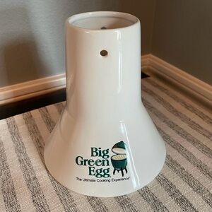 NEW - Big Green Egg Ceramic Vertical Chicken Roaster Cooker - Grilling